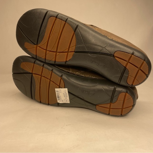 Clarks Comfort Shoes Slip On Leather Un Loop Ave Clog Women’s Size 11 - Picture 9 of 10